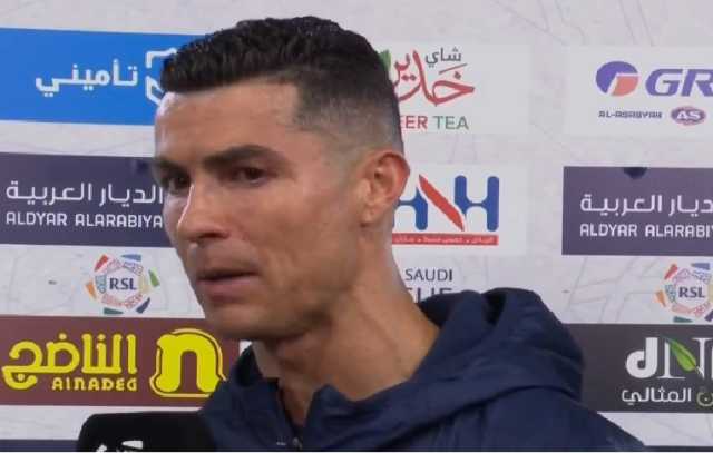 رونالدو: العالم كله يشاهد الدوري السعودي.. وعلى النجوم الكبار الانضمام لهذه البطولة الممتعة