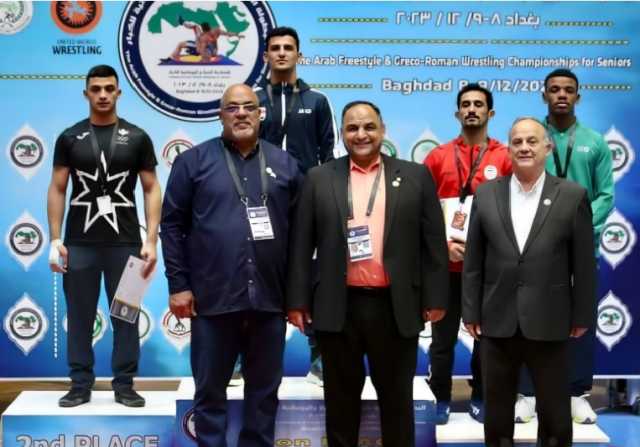 المنتخب السعودي للمصارعة يحقق 3 ميداليات في البطولة العربية بالعراق