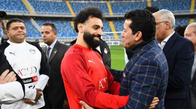 أول تعليق من محمد صلاح بعد ظهوره في مران منتخب مصر