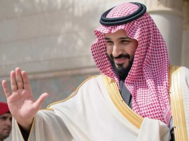 ولي العهد السعودي يستقبل رئيس الوزراء المصري