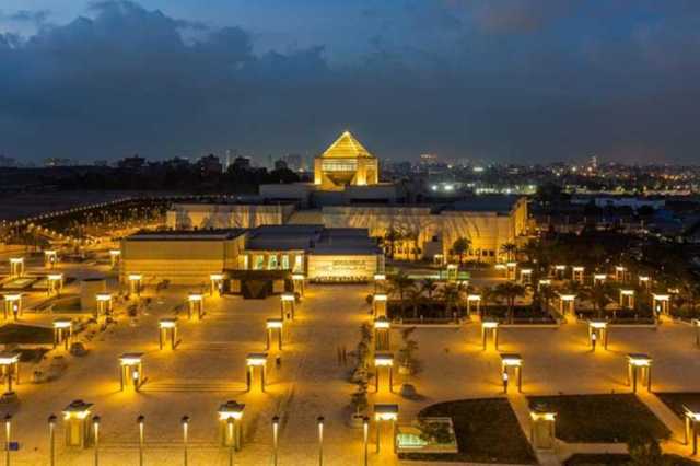 متحف الحضارة يستقبل طلاب بالجامعات المصرية من ذوي الهمم.
