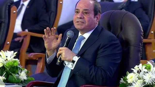 الرئيس السيسي: تهجير الفلسطينيين إلى مصر خط أحمر