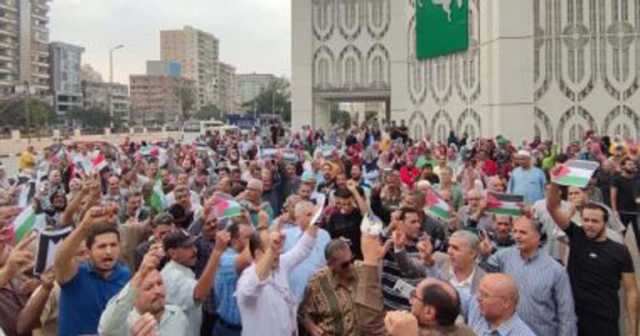 إكسترا نيوز: مظاهرات حاشدة بالمحافظات لوقف العدوان على غزة