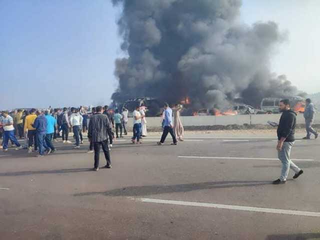 اللواء مدحت قريطم يكشف أسباب حادث طريق الإسكندرية الصحراوي