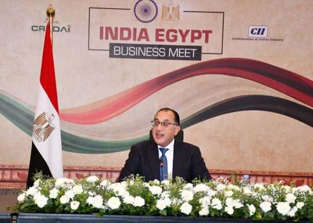 رئيس الوزراء يكلف بالتباحث مع الشركات الهندية الراغبة في إقامة استثمارات جديدة بمصر