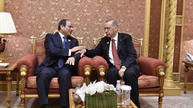 الرئيسان السيسي وأردوغان يتوافقان بشأن الوقف الفورى للعمليات العسكرية في غزة