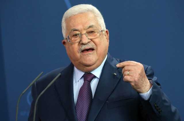 الرئيس الفلسطيني: إسرائيل هدفها تهجير الفلسطينيين من غزة والضفة