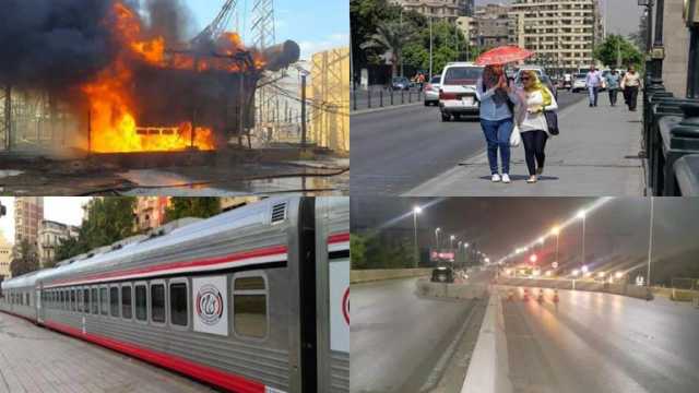 حدث في 8 ساعات| غلق طريق 26 يوليو الرئيسي.. وموجه حارة تضرب البلاد في هذا التوقيت