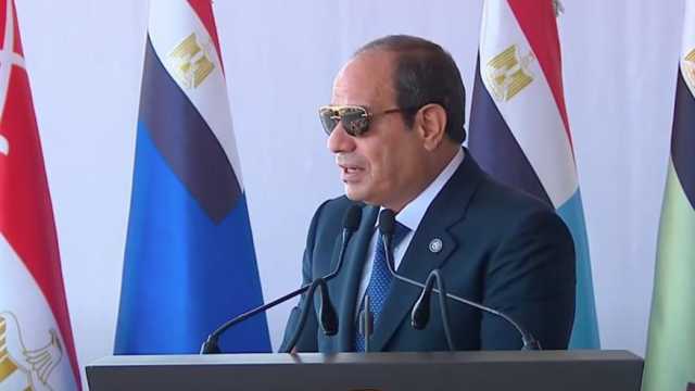 الرئيس السيسي: لا نملك أجندة خفية ضد أحد