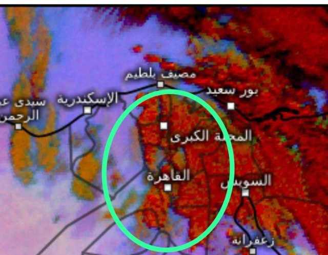 الأرصاد: أمطار متفاوتة الشدة ورعدية خلال الساعات القادمة