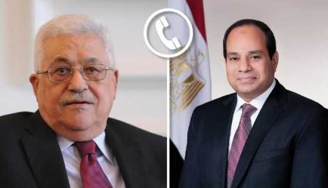 الرئيس السيسي يهنئ عباس بتشكيل الحكومة الفلسطينية الجديدة