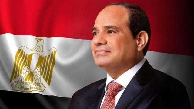 الرئيس السيسي يتفقد أجنحة معرض مصر الدولي للطيران والفضاء