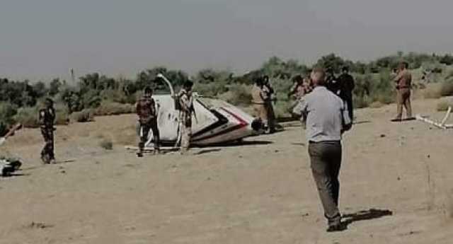 إصابة ضابطين عراقيين خلال سقوط طائرة تدريب في الكوت