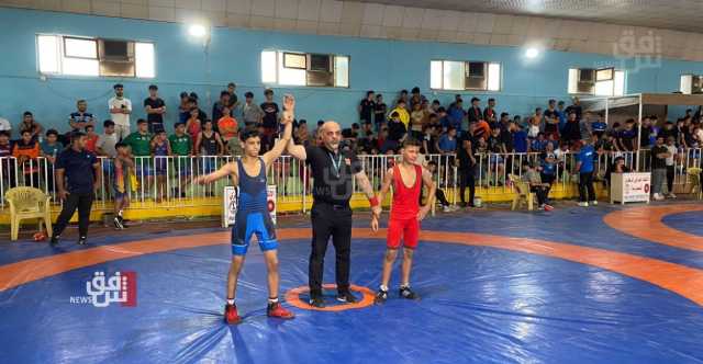 الحشد الشعبي والصليخ يتقاسمان المركز الأول في ختام بطولة أندية العراق بالمصارعة (صور)