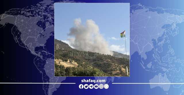 قصف تركي مكثف يستهدف مواقع عمالية في دهوك ورابرين كوردستان