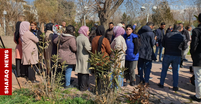 العدّادون في السليمانية يطالبون برواتبهم المتأخرة ويحذرون من التصعيد (صور)