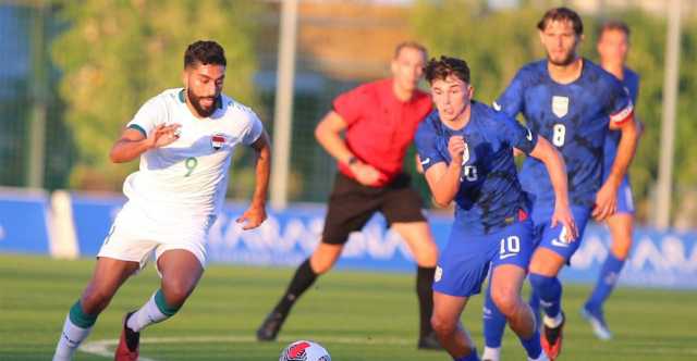 المنتخب الاولمبي العراقي يتعادل مع نظيره الأمريكي ودياً في اسبانيا