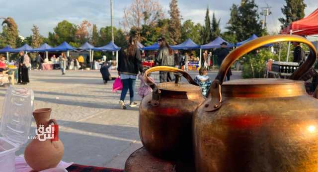 في أربيل.. مهرجان للأكلات الشعبية والمنتجات المحلية (صور)