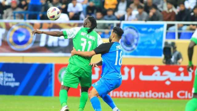 لقاء نفط الوسط والطلبة ينتهي بالتعادل في دوري نجوم العراق