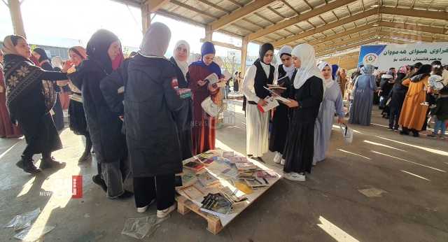 بآلاف العناوين.. انطلاق معرض الكتاب المجاني في السليمانية (صور)