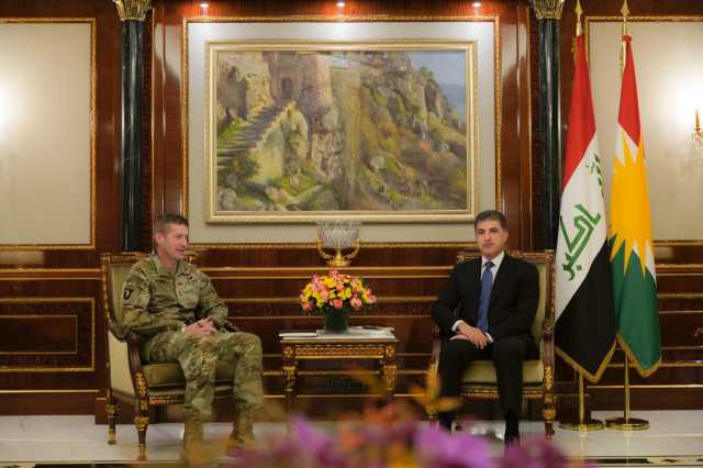 نيجيرفان بارزاني وقائد التحالف الدولي: الإستقرار في العراق ضروري للمنطقة بأسرها