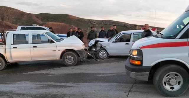 السليمانية.. إصابة 13 شخصا بينهم نساء وأطفال بحادث سير في جمجمال