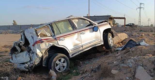 مصرع شابين في حادث سير مروّع على طريق بغداد - كركوك