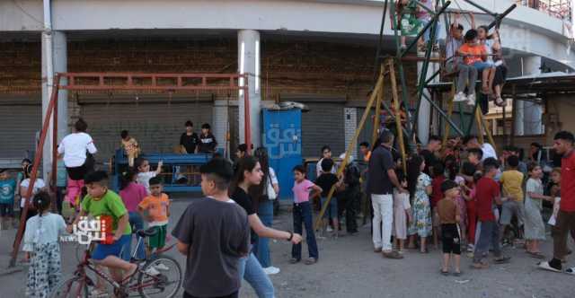 لا مفر من المجاني العتيق.. بغداديون يلجأون لعربة حصان ومراجيح احتفاءً بالعيد