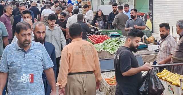 بعد ركود طويل.. صرف رواتب موظفي كوردستان يعيد الحياة لأسواق گرميان