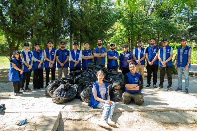 في أربيل .. روانگه تطلق حملة لتنظيف البيئة بمناسبة يومها العالمي (صور)