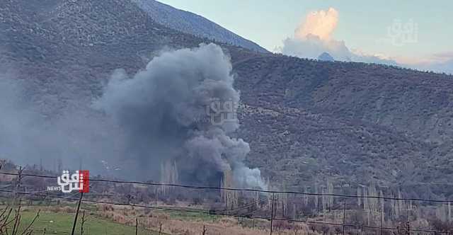 اشتباكات عُمّالية - تركية وقصف ونيران مشتعلة في دهوك