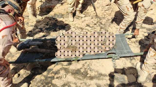 ثلاثة قتلى من بينهم أحد القيادات الإرهابية نتيجة الضربة الجوية في ديالى (صور)