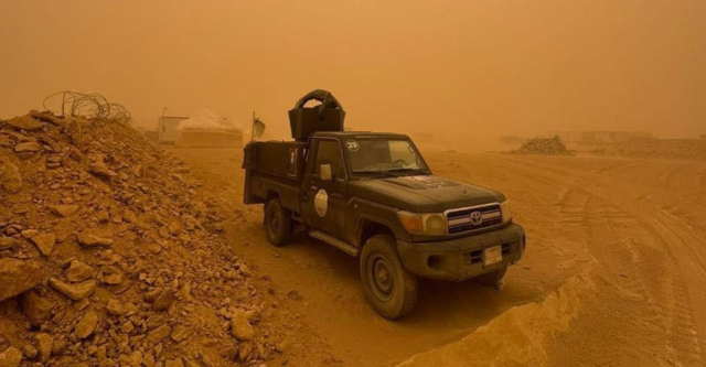 حادث سير غربي نينوى جراء الغبار والمرور العراقية تصدر إرشادات