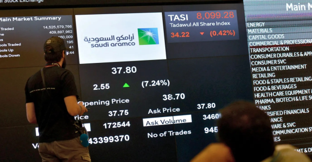 انخفاض أغلب بورصات الخليج بعد بيانات أقوى من المتوقع