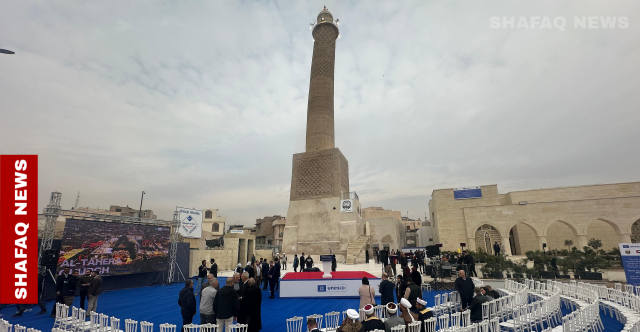 الموصل.. اليونسكو تحتفل بإنجاز مئذنة الحدباء وتستمر في دعم أعمال جامع النوري