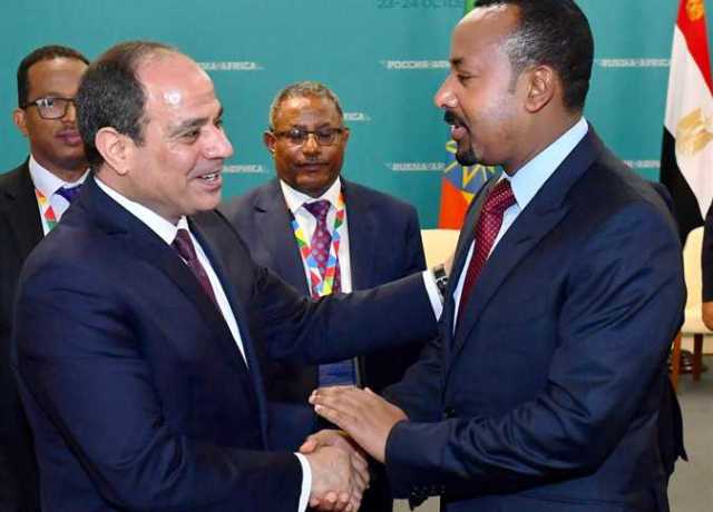 السيسي ورئيس وزراء إثيوبيا يناقشان سبل تجاوز الجمود بمفاوضات سد النهضة (تفاصيل)