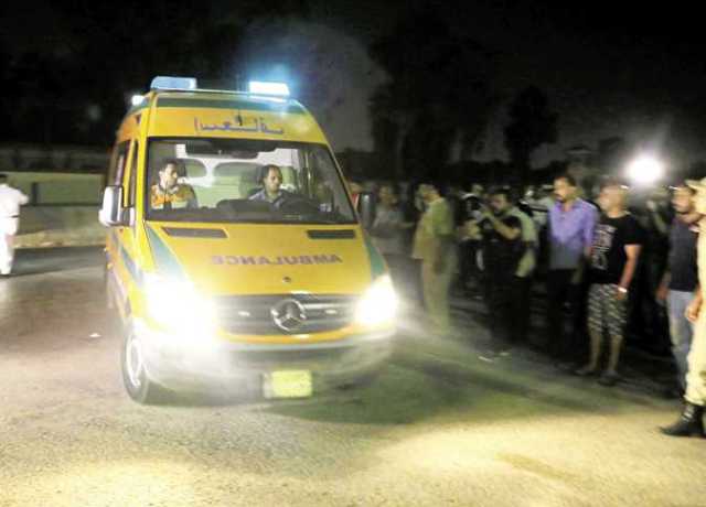 مصرع 5 أطفال وإصابة 4 أشخاص في حادث تصادم بسوهاج