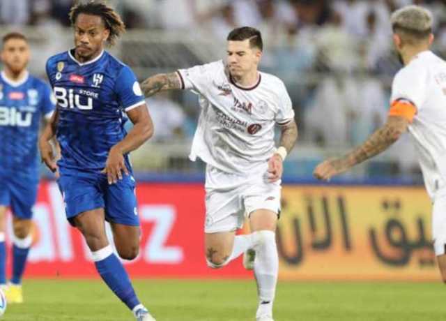 بث مباشر الهلال والشباب 0-0 في البطولة العربية