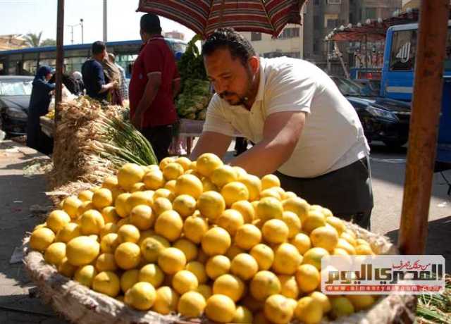 الليمون بـ20 جنيهاً.. أسعار الخضروات والفاكهة بسوق العبور اليوم الخميس 13 يوليو 2023