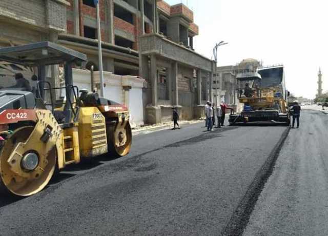 التنمية المحلية تتابع جهود المحافظات في الرصف