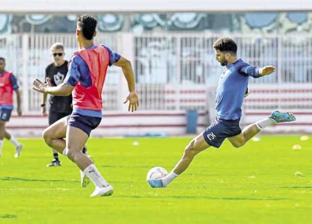 تحت أنظار أوسوريو.. تقسيمة قوية بين لاعبي الزمالك