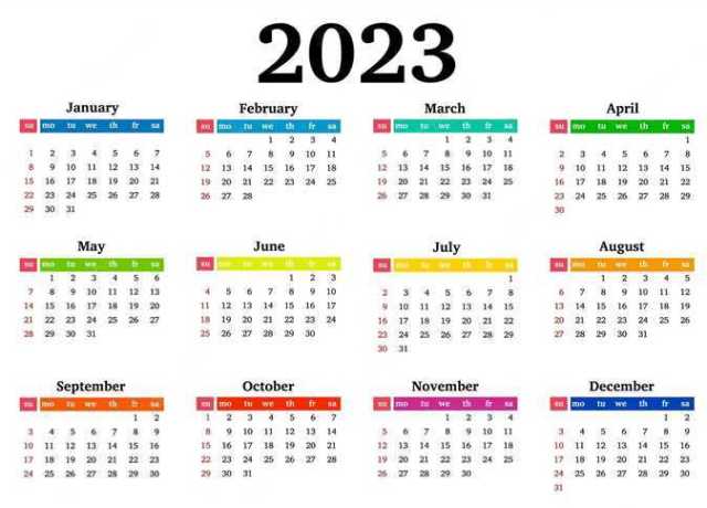 أسبوعية فقط.. قائمة إجازات شهر أغسطس 2023