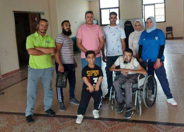 تواصل فعاليات البرنامج التدريبي ضمن المشروع القومي للأفراد ذوى الإعاقة بكفر الشيخ