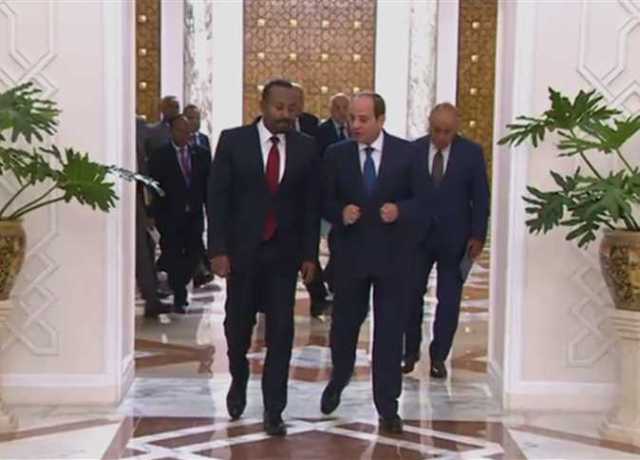 الرئاسة: إثيوبيا تعهدت بعدم إلحاق الضرر بمصر والسودان بسبب سد النهضة