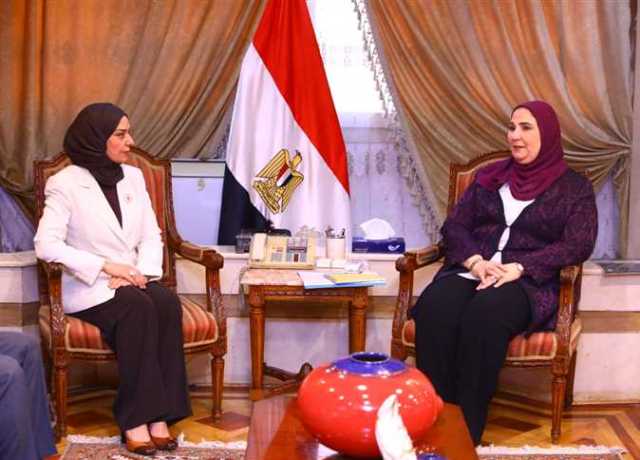 «القباج» تلتقي سفيرة البحرين بالقاهرة لبحث تعزيز التعاون على مستوى الأسر المنتجة والتمكين الاقتصادي