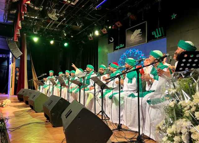 فرقة الحضرة تحتفل برأس السنة الهجرية في ساقية الصاوي (صور)