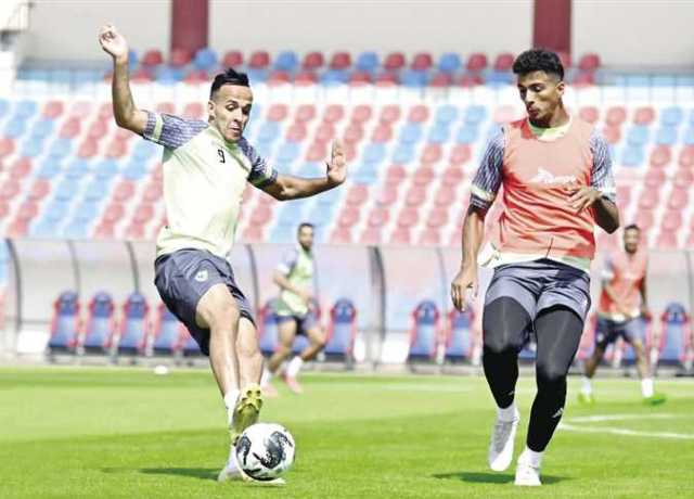 تقسيمة قوية بين لاعبي الزمالك استعدادًا لمواجهة النصر السعودي