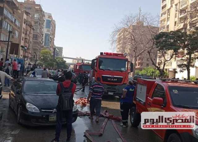 إصابة شخص في حريق عقار بمدينة نصر.. والحماية المدنية تنقذ 14 آخرين