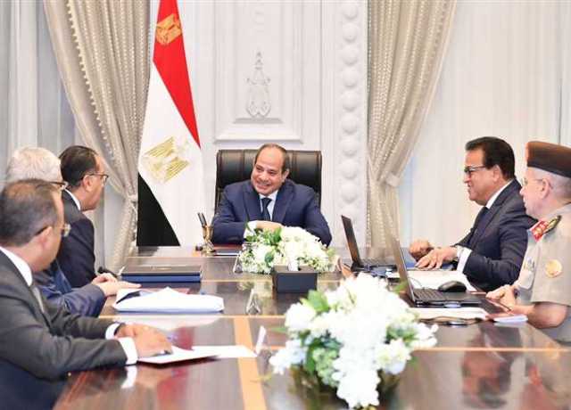 السيسي: الاهتمام بصحة المواطن المصري يمثل أولوية قصوى للدولة