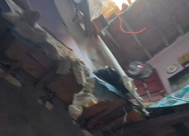 محافظ بنى سويف يأمر بإخلاء منزل بعد مصرع 2 انهيار السقف